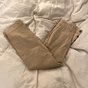 Everlane Straight Leg Chino in Khaki